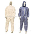 PP non-woven Disposable coverall, lab coat, gown, aprons and so on